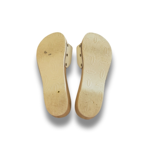 🌿Dr. Scholls Original Clog Sandals Women's Size 6 In White - Picture 8 of 10